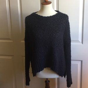 Open Knit Pullover Sweater